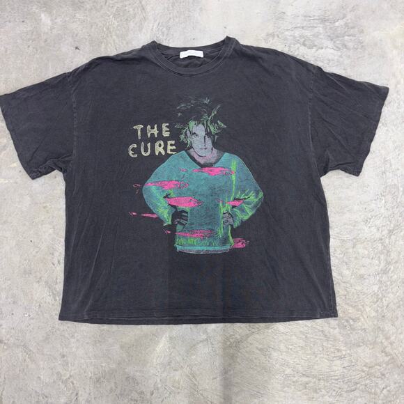 The Cure Beach Party Tour One Size Tee DAYDREAMER Band Tee Faded Vintage - Picture 1 of 9